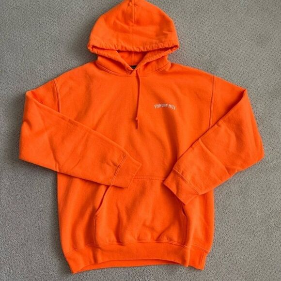 Shadow Hill Orange HOODIE – Unisex Adult Clothing - Small - Picture 2 of 7